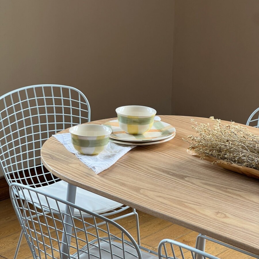 Mesa de comedor Urban Natural Blanco Mesa de comedor Urban Natural Blanco