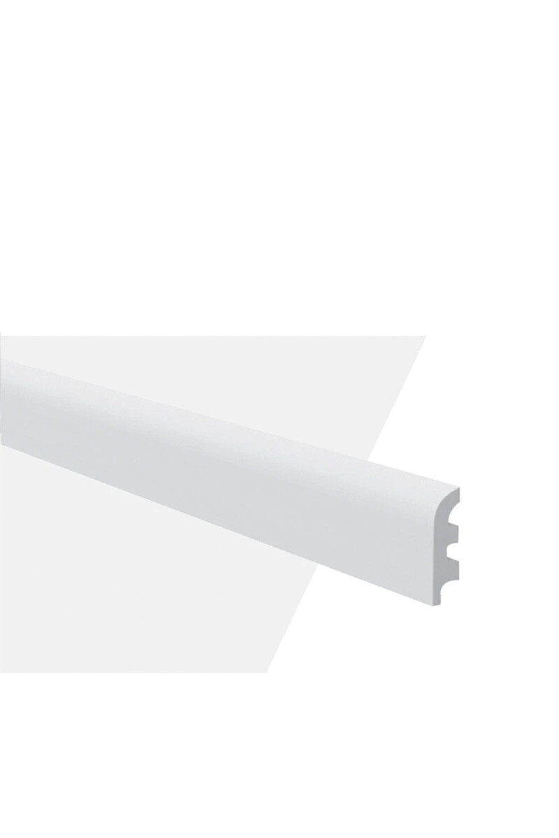 Zocalo DB6 ZOCALO EN POLIESTIRENO EXTRUIDO BLANCO DB6 (55X15X2440MM)