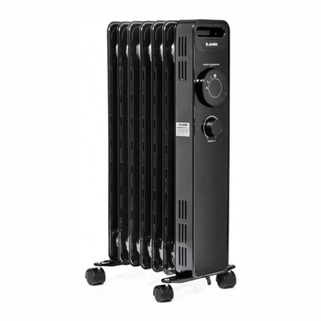 RADIADOR DE ACEITE JAMES RA 1500W G2 Radiador De Aceite JAMES G2 1500W - Negro