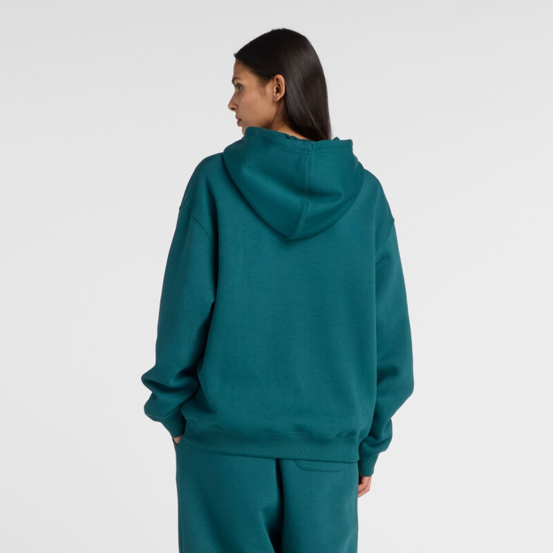 Lifestyle - New Balance - CANGURO NEW BALANCE WOMAN SHIRT de Mujer - WT61U6QSAAV Verde Petroleo