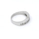 Anillo En Oro 18K Blanco Y Brillantes Anillo En Oro 18K Blanco Y Brillantes
