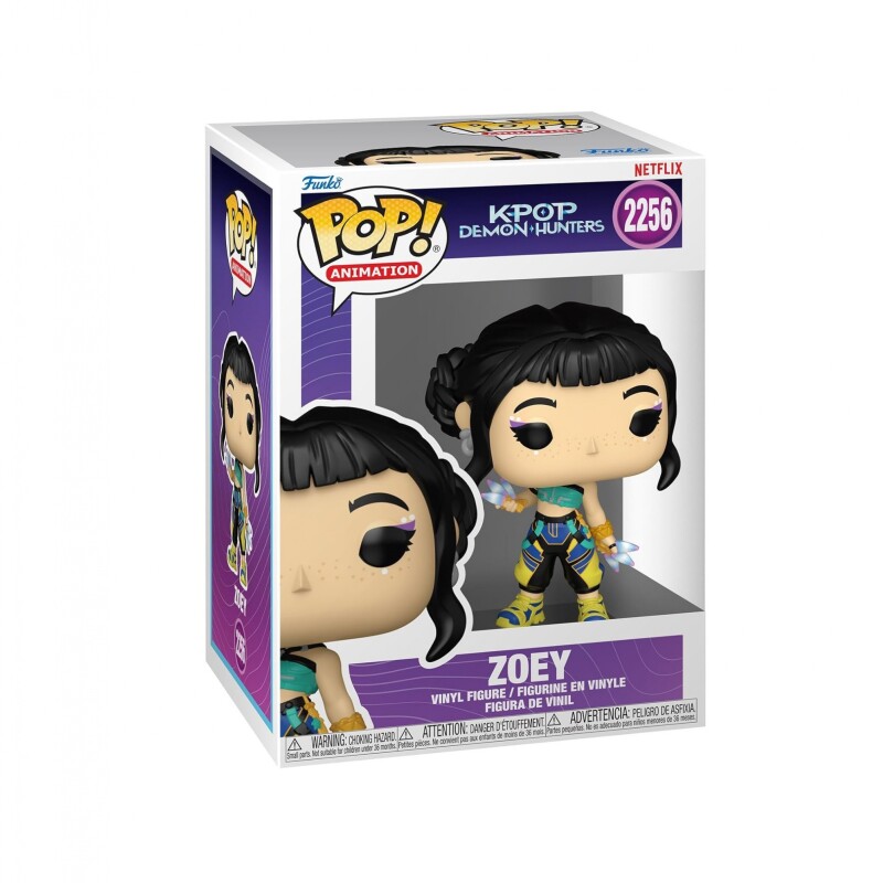 Funko Pop! KPop Demon Hunters Zoey N.º 2256 FUNKO POP! KPOP DEMON HUNTERS - ZOEY N° 2256