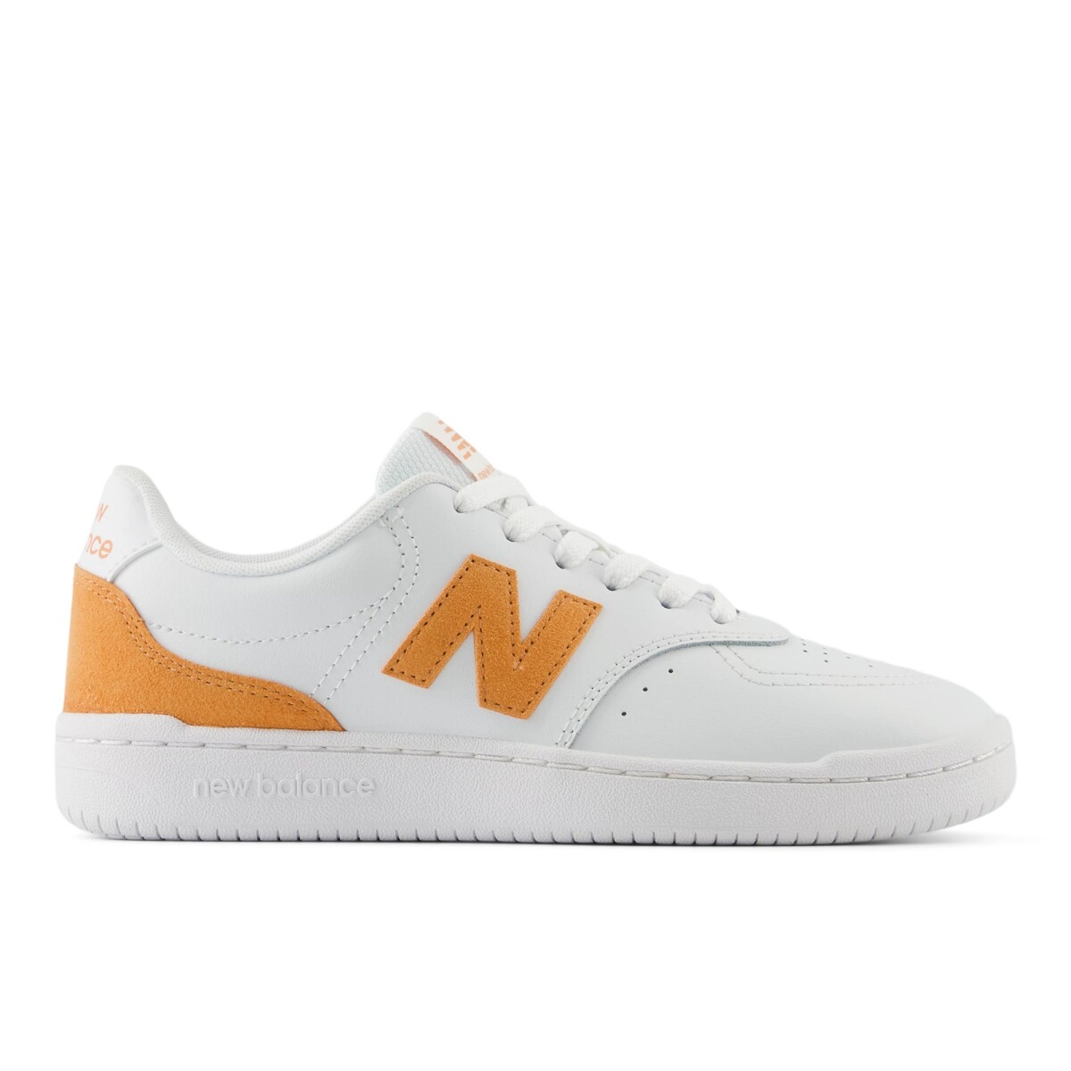 Championes New Balance de Dama - 80 - BBW80ADW - WHITE/ORANGE 