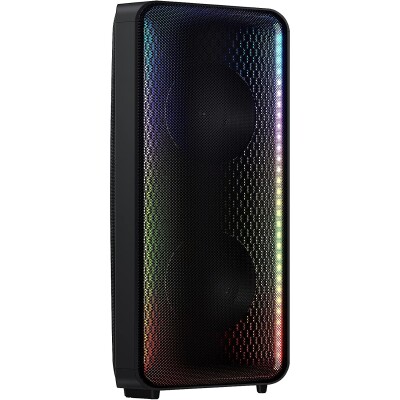 TORRE DE SONIDO SAMSUNG RECARGABLE 160W,BLUETOOTH MULTICONEXION,MP3, KARAOKE 001