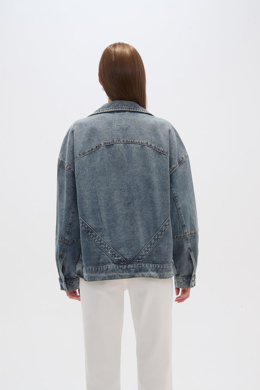 Campera Filoi Azul Grisaceo