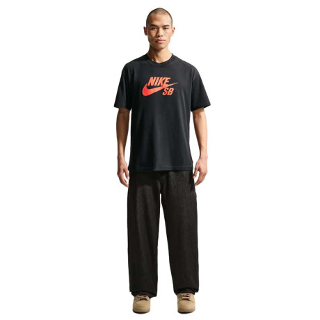 Remera Nike Sb Logo Negro