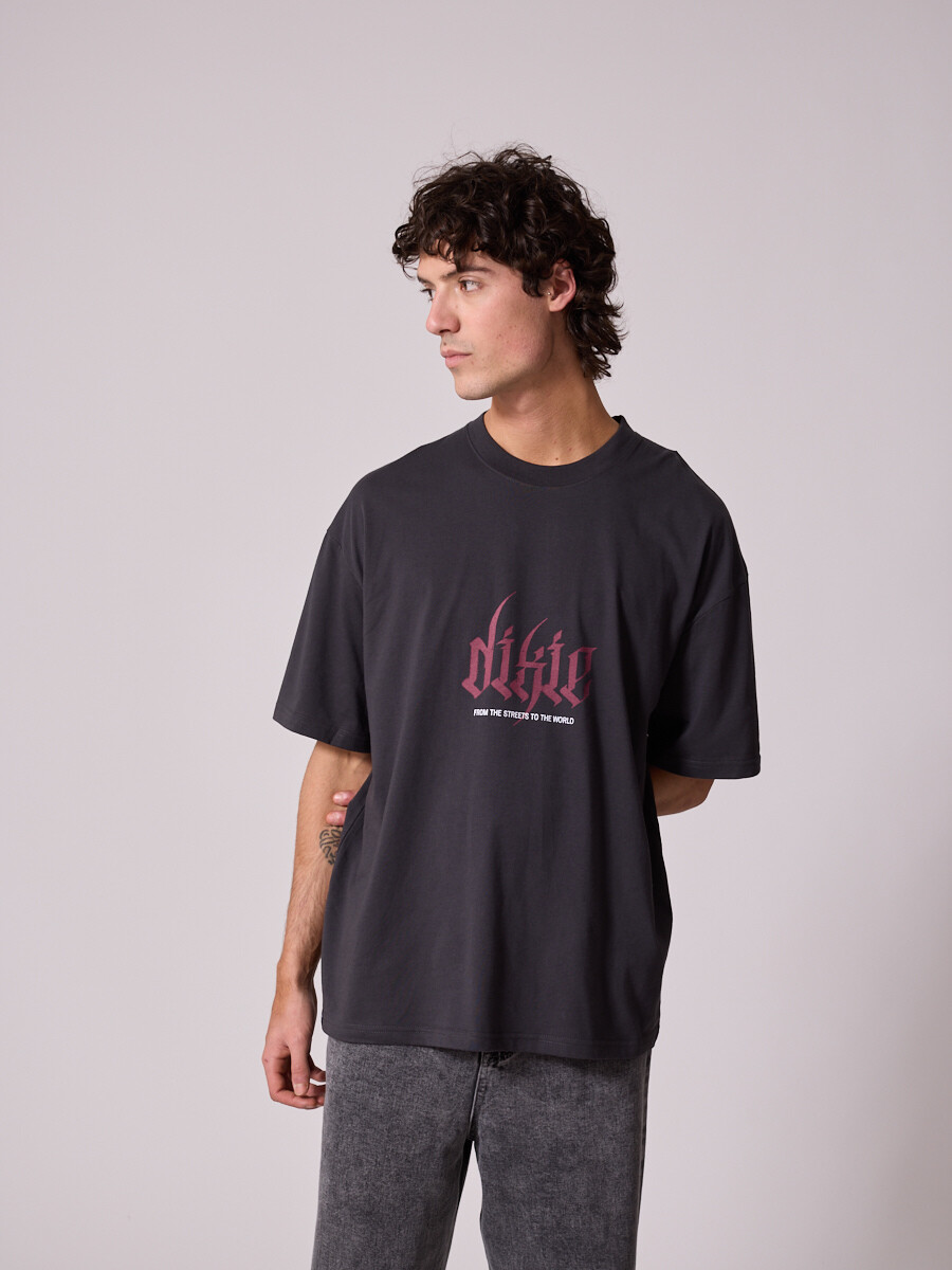 T-SHIRT MARCUL DIXIE Gris Oscuro