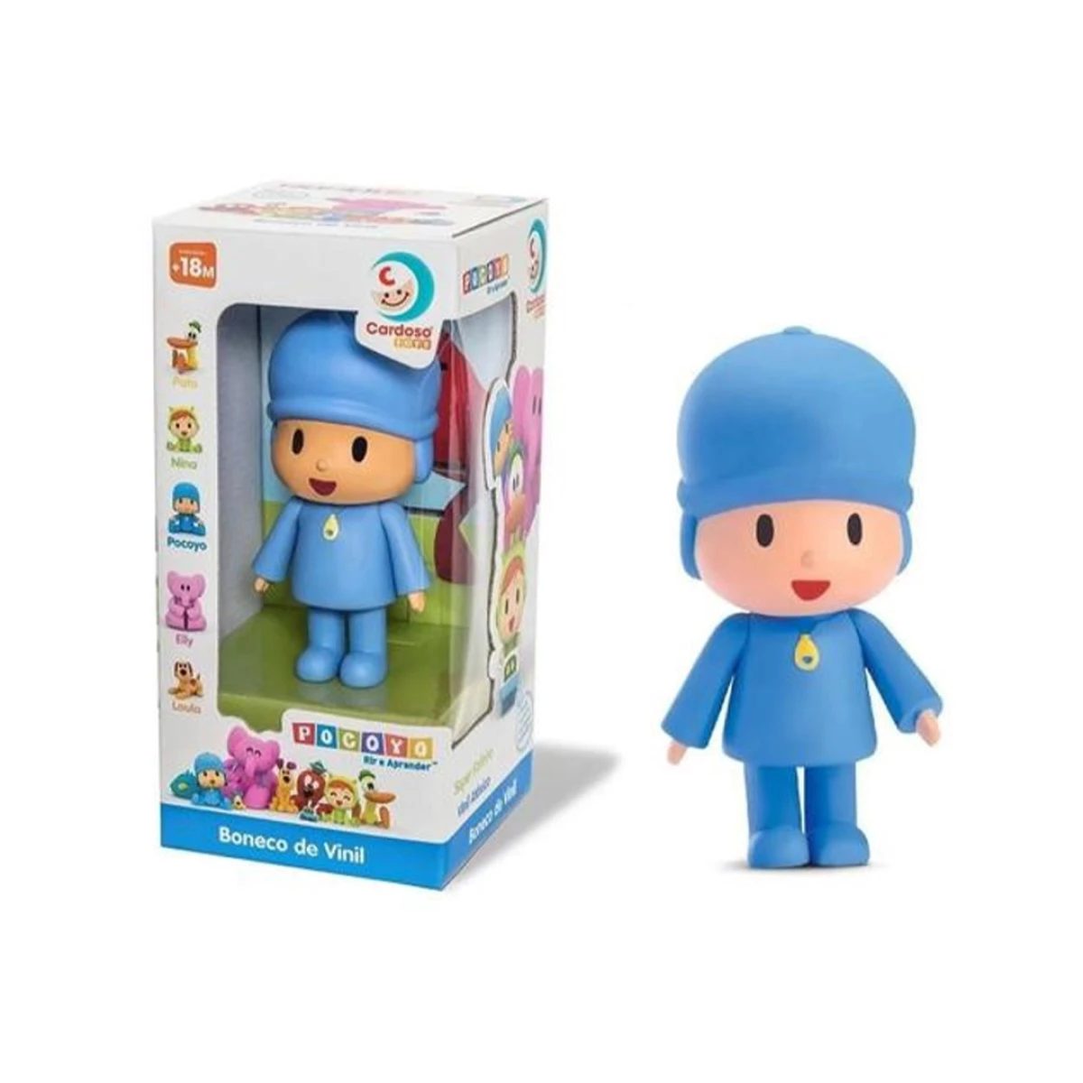 Juguete Pocoyo 13CM Vinilo Original 