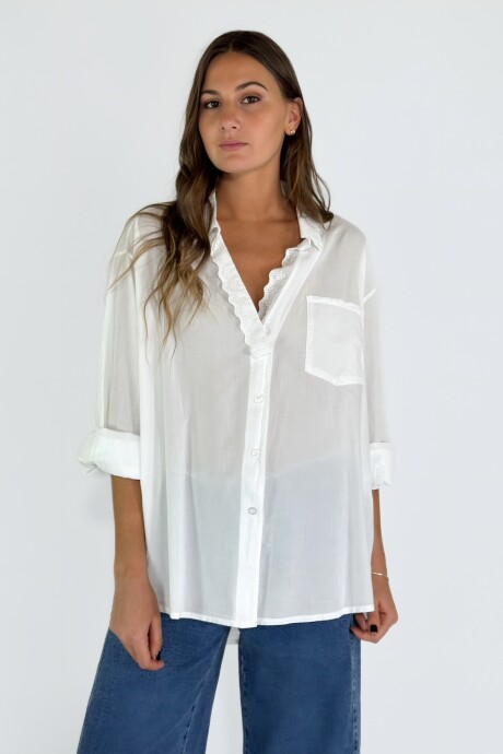 CAMISA SIRMIONE Blanco