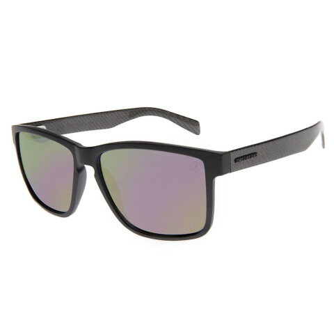Lentes De Sol Chilli Beans Cuadrado - Hombre Rojo Espejado/Gris