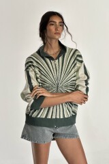 Campera Concentric Verde