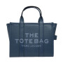 MARC JACOBS - THE LEATHER MEDIUM TOTE BAG Azul