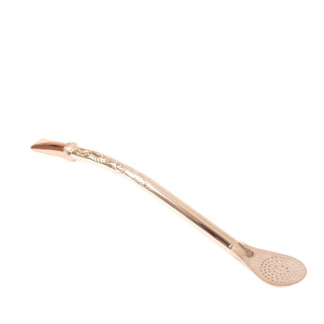 Bombilla De Plata y Oro A2