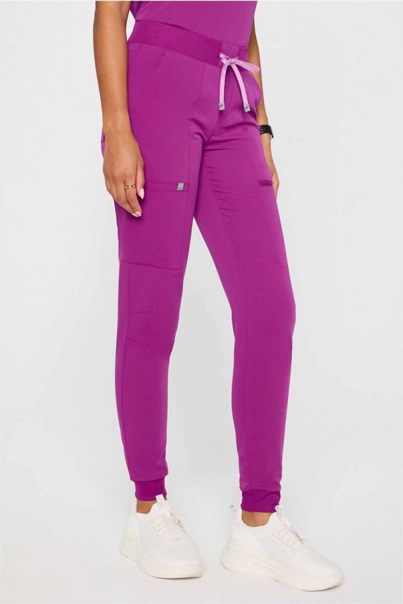 Jogger On-Call Scrub Mujer - Berry Blast 