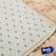Alfombra Tapete Shaggy Peluda 150 X 200cm Pelo Alto Beige