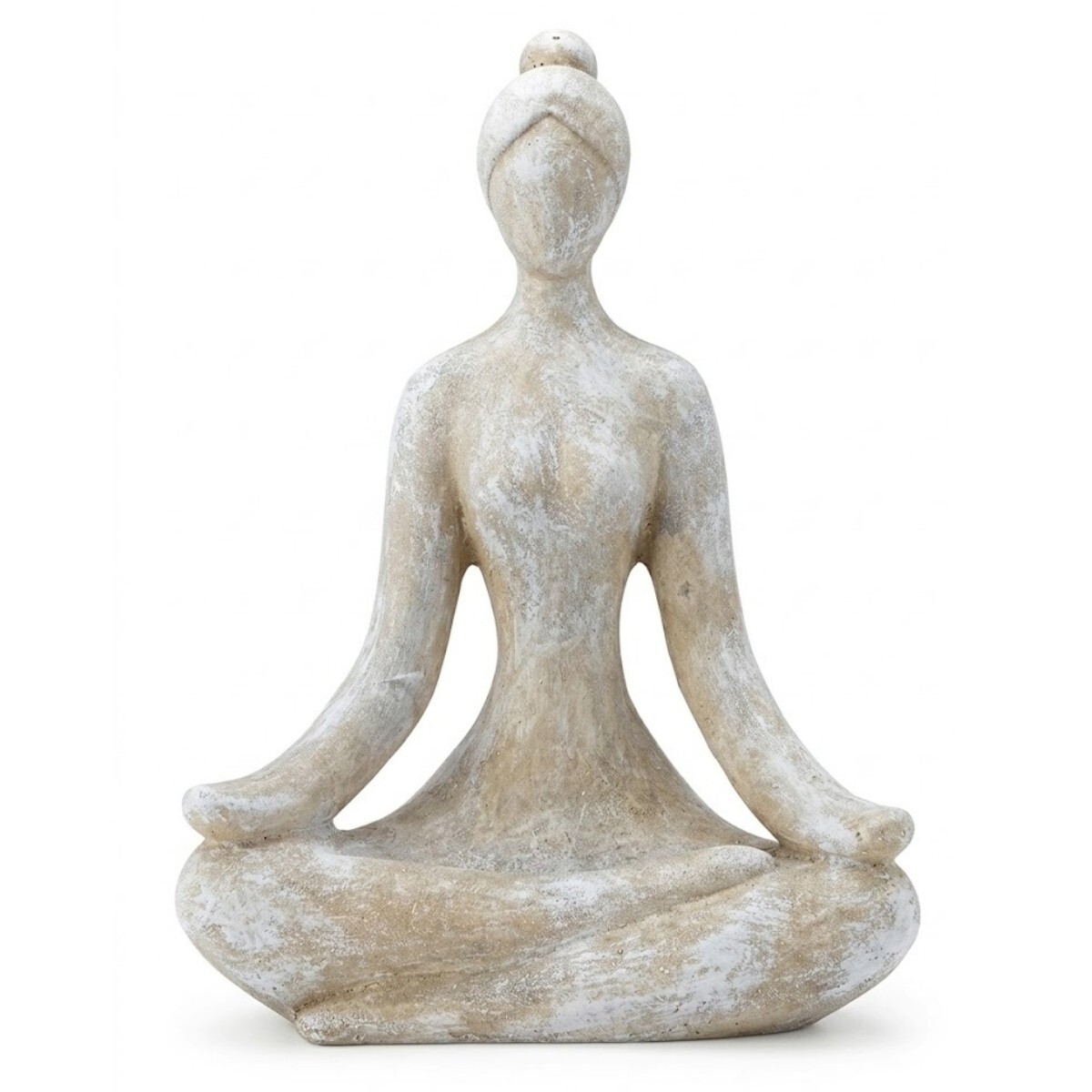 MUJER YOGA CERAMICA FIG2 33X46CM 