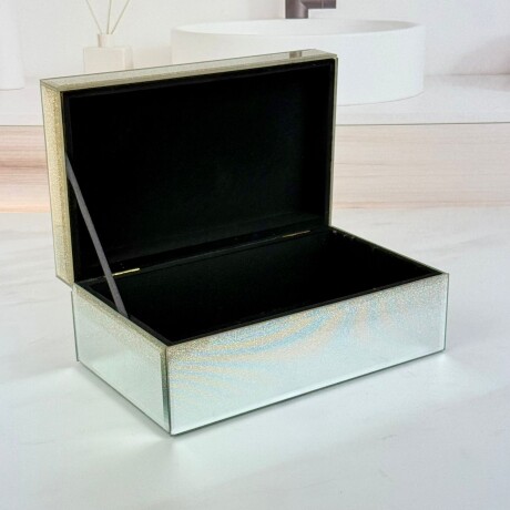 Joyero Box Espejado Largo 20cm x Ancho 13cm x Alto 9cm Joyero Box Espejado Largo 20cm x Ancho 13cm x Alto 9cm