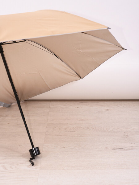 PARAGUAS CORTO BEIGE