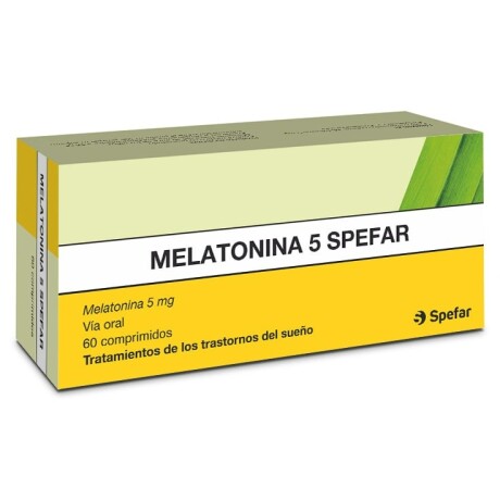 Melatonina 5 Mg 60 Comprimidos Melatonina 5 Mg 60 Comprimidos