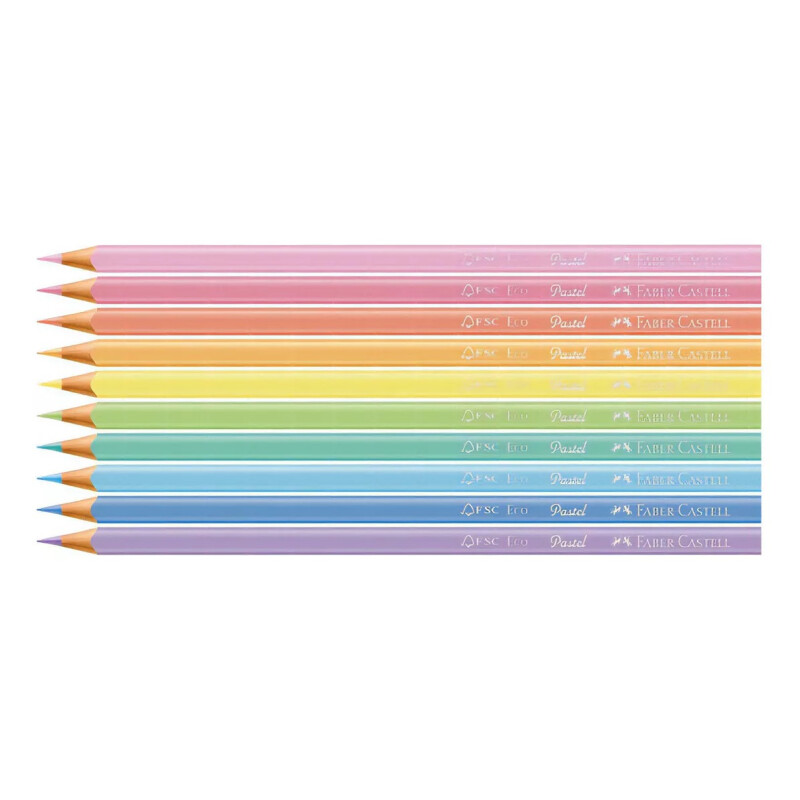 Lápices de Colores Pastel Faber-castell X10 Lápices de Colores Pastel Faber-castell X10