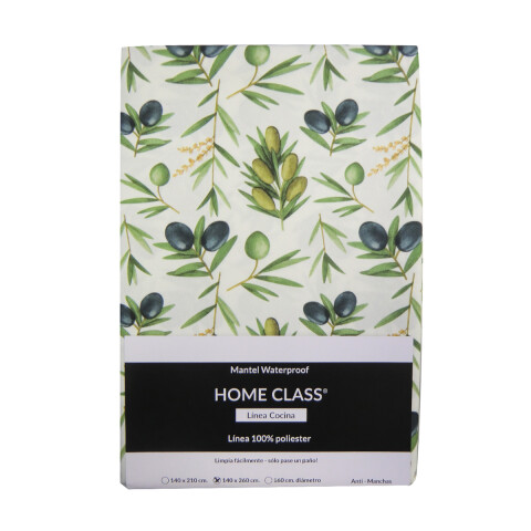 Mantel Waterproof Home Class 140 x 260 cm 3673 OLIVAS