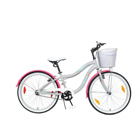 Bicicleta Baccio Mystic Rodado 24 Niña con Canasto Bicicleta Baccio Mystic Rodado 24 Niña con Canasto