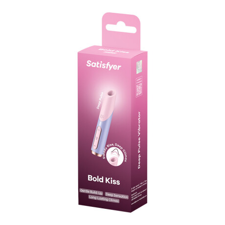 Satisfyer Bold Kiss Vibrador Air Pulse Satisfyer Bold Kiss Vibrador Air Pulse