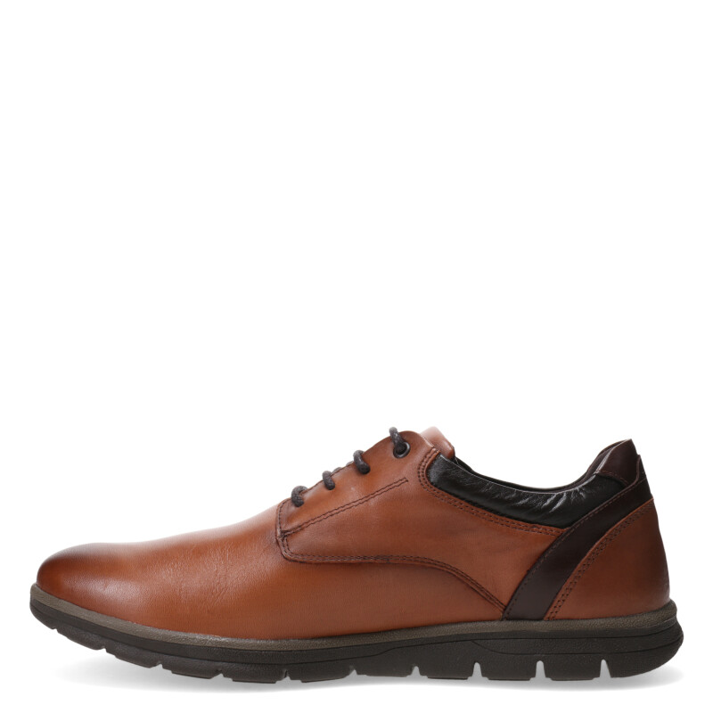 Zapato de Hombre Lombardino Koleos Naranja Damasco