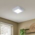 Panel Led 16x16 12W Plafon Cuadrado Techo Spot Luz Blanca Natural Variante Color Blanco