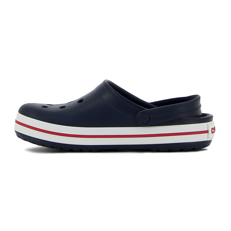 Crocs Band Zueco C/tira Atras Marino/rojo Marino-rojo