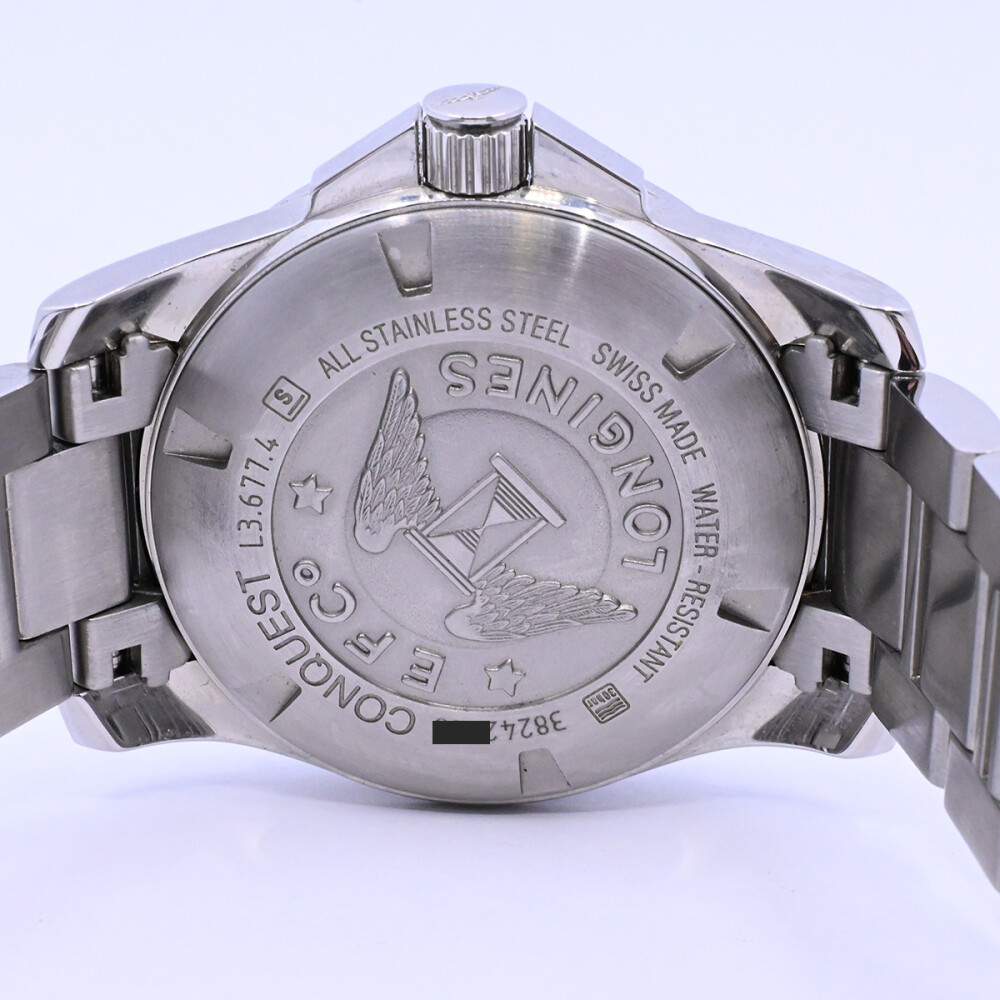Longines Conquest Automatic. L3.677.4 caja 41 mm año 2020 aproximadamente. Longines Conquest Automatic. L3.677.4 caja 41 mm año 2020 aproximadamente.