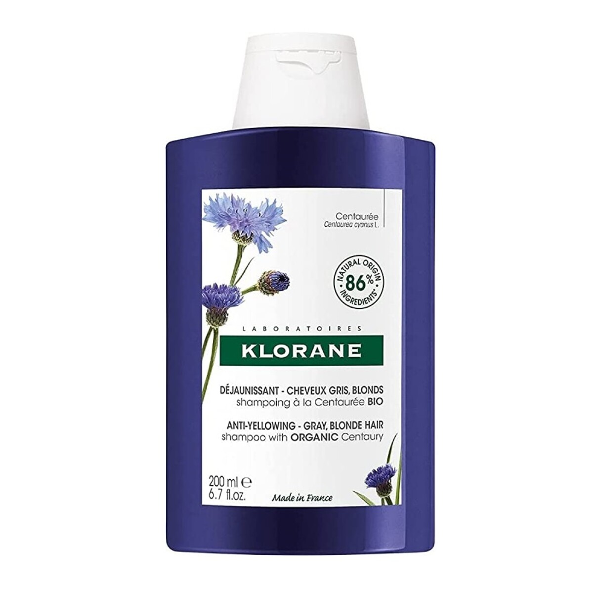 Shampoo Klorane A La Centaurea 200 Ml. 
