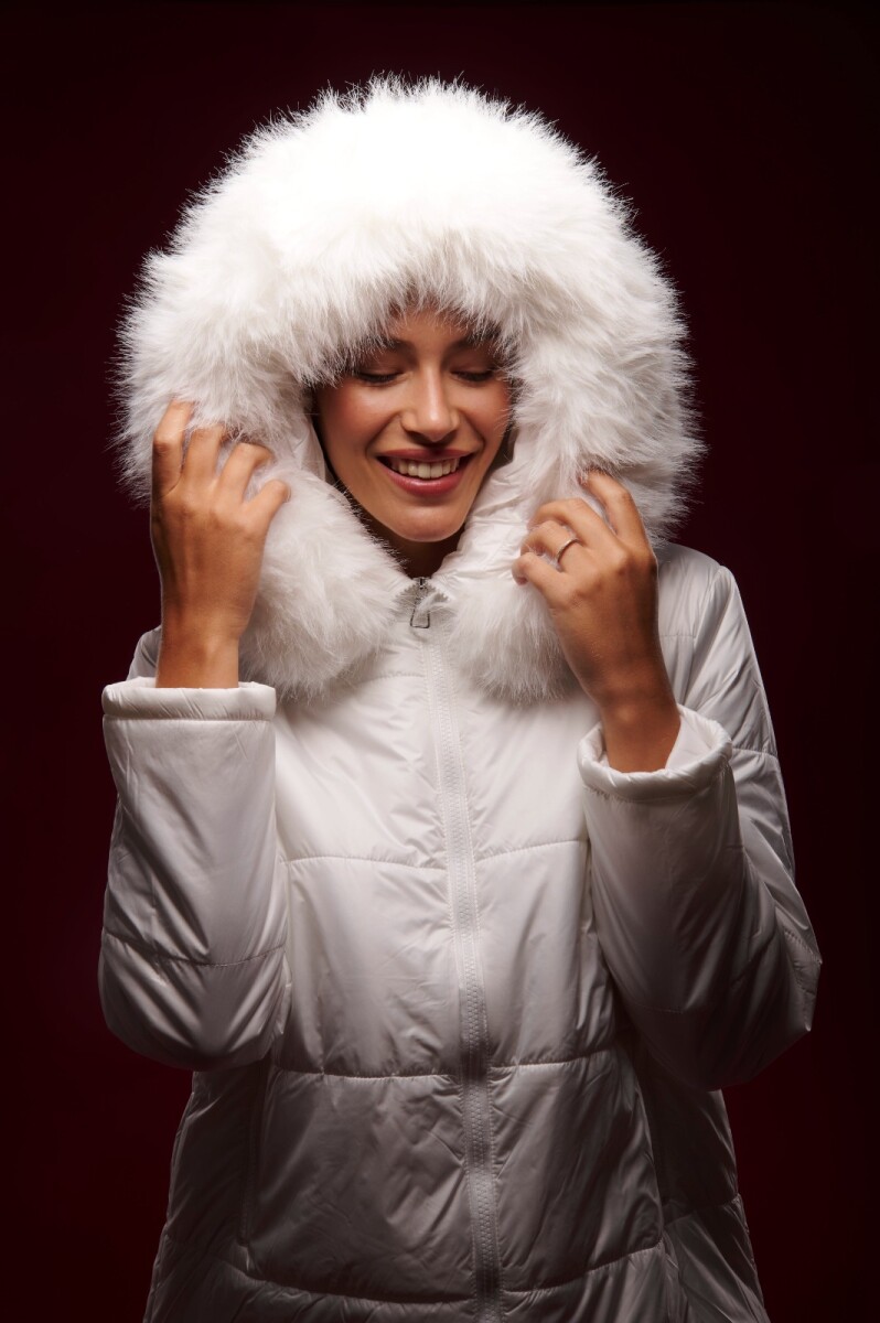 CAMPERA MEI - BLANCO 
