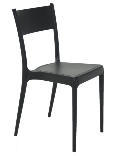 SILLA DIANA ECO 41.5X49X82CM NEGRO SILLA DIANA ECO 41.5X49X82CM NEGRO