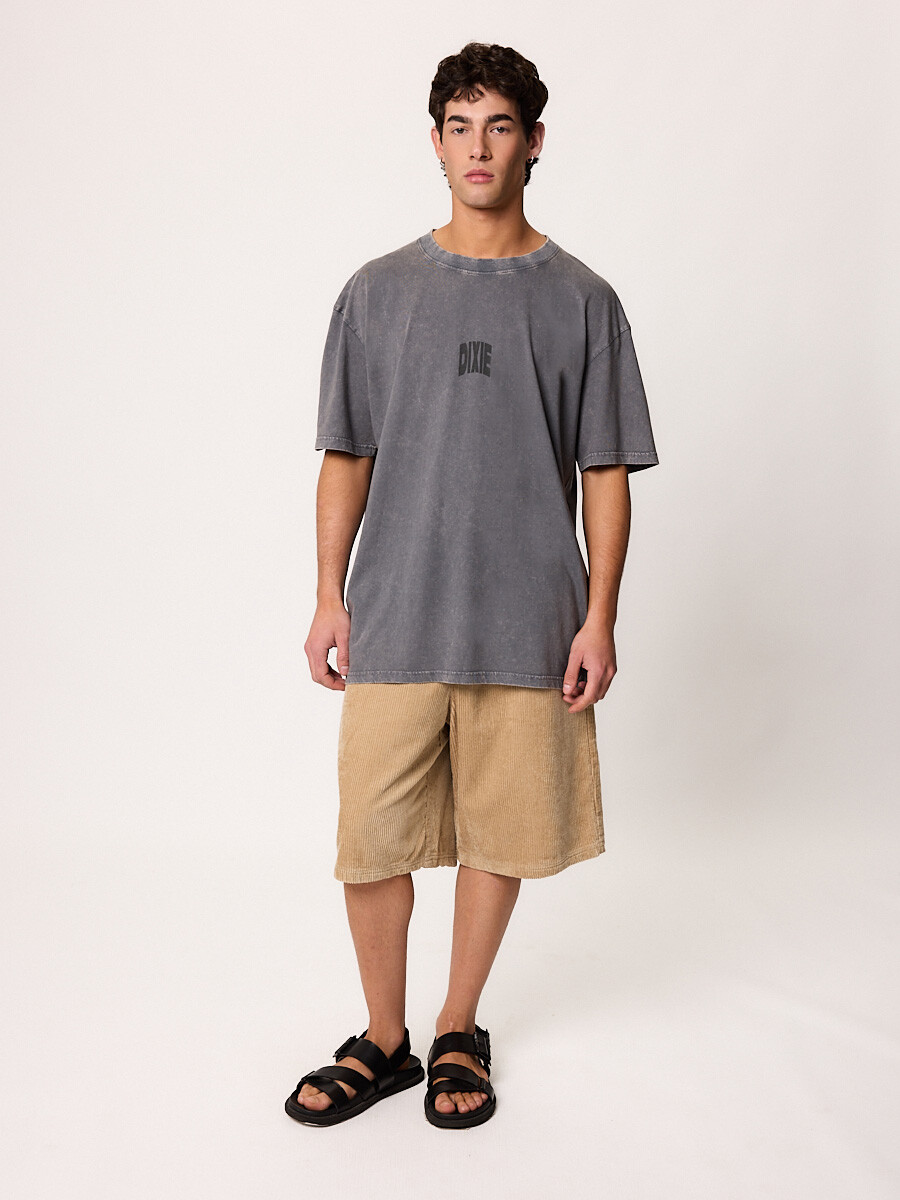 T-SHIRT M/C TRISHAR DIXIE Gris Piedra