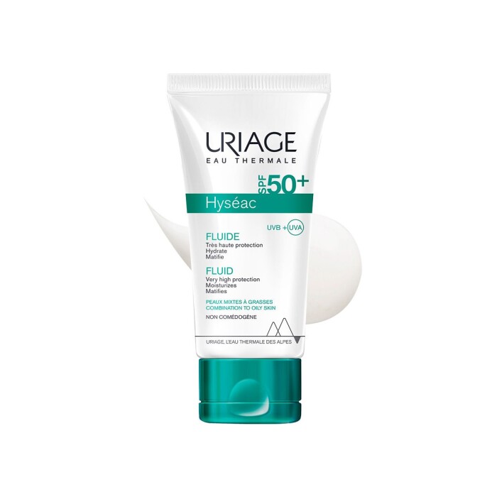 URIAGE HYSEAC FLUIDO SOL PIEL MIX SPF50+ única