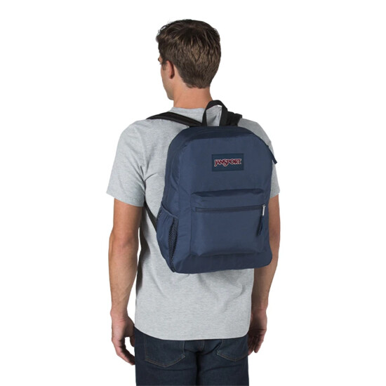 MOCHILA JANSPORT CROSS TOWN NAVY 0