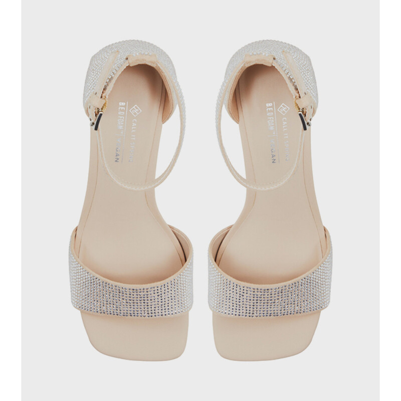 VICKI BEIGE SYNTHETIC SILVER