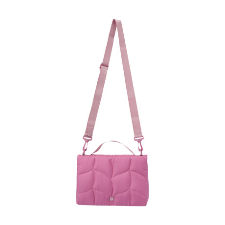 Cartera puffy rosa
