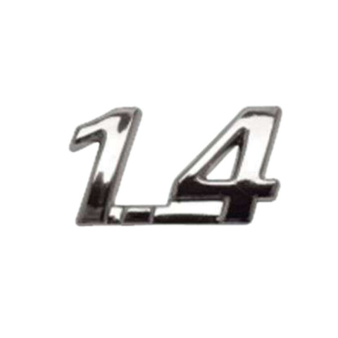 EMBLEMA "1.4" (CROMADO) Emblema "1.4" (cromado)