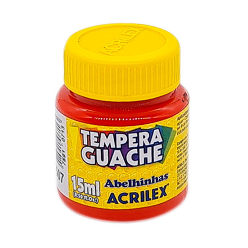 Témpera 15Ml Naranja Acrilex #Témpera Acrilex 15Ml Naranja