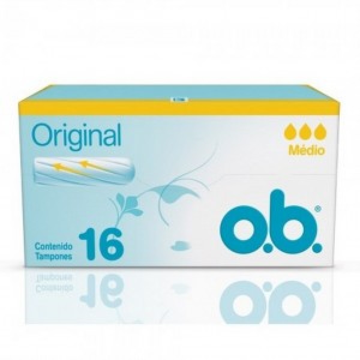 O.B Siempre Libre Tampones Medio 16 Unidades | Protección Prolongada y Comodidad