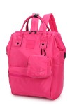 Mochila multicierres con monedero Fucsia