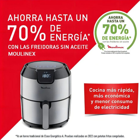 Freidora De Aire Digital INOX XL Moulinex - Easy Fry Deluxe 4,2lts. Freidora De Aire Digital INOX XL Moulinex - Easy Fry Deluxe 4,2lts.