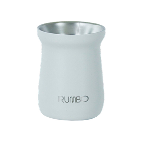 MATE C/TAPA RUMBO 160ML BLANCO MATE C/TAPA RUMBO 160ML BLANCO