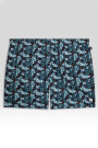 PIXEL FLORAL RUNNER Blue