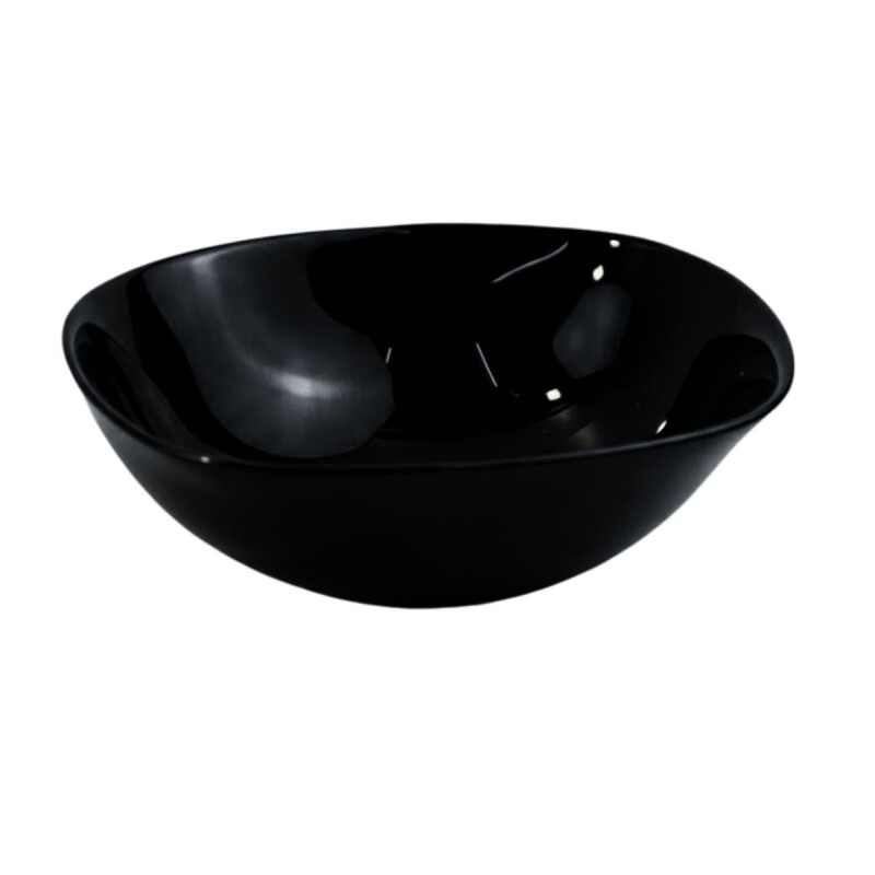 Bowl semi cuadrado 480ml Opalina NEGRO