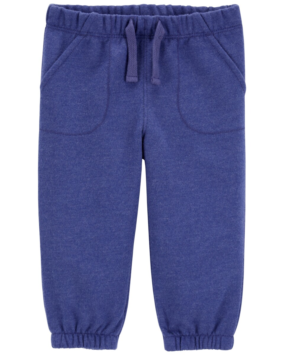 Pantalón deportivo de algodón, azul 