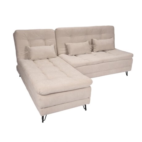 Sofa Cama Nice Con Chaise Beige Sofa Cama Nice Con Chaise Beige