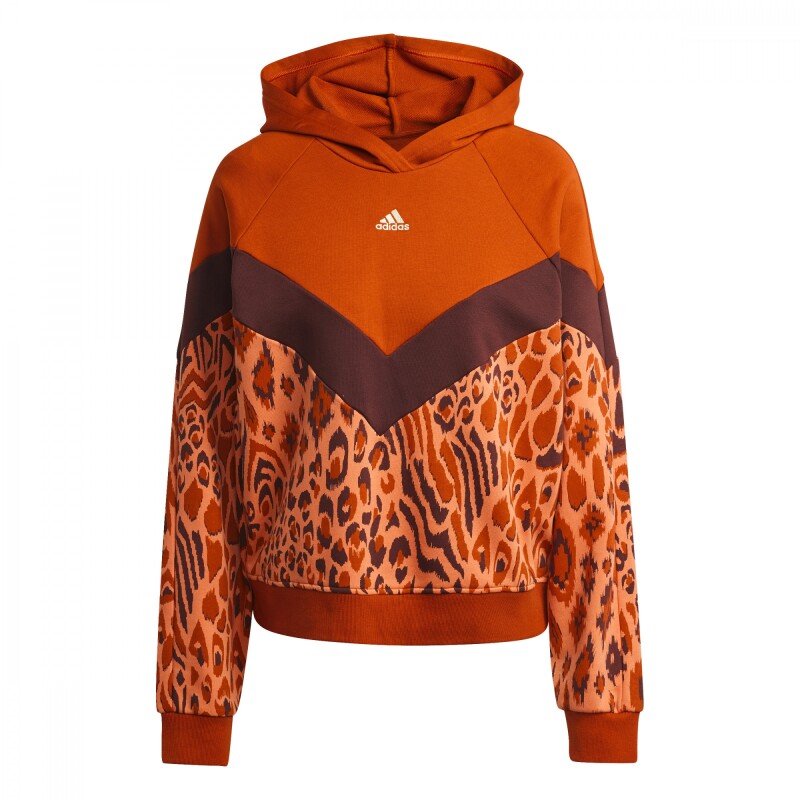 Abrigo Adidas X Farm Rio de Mujer Rojo